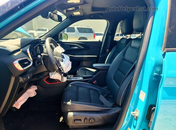KL79MUSL3NB078470 2022 CHEVROLET TRAILBLAZER Turquoise Սալոնի դիմացի տեսք