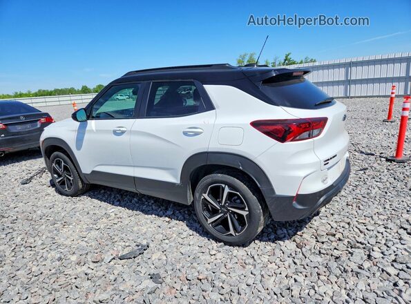 KL79MUSL3NB106106 2022 CHEVROLET TRAILBLAZER Белый Задняя левая четверть