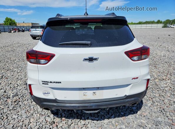 KL79MUSL3NB106106 2022 CHEVROLET TRAILBLAZER Белый Вид сзади