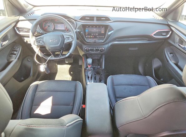 KL79MUSL3NB106106 2022 CHEVROLET TRAILBLAZER Белый Вид панели приборов