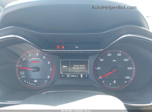KL79MUSL3PB017140 2023 CHEVROLET TRAILBLAZER Белый Вид задних сидений