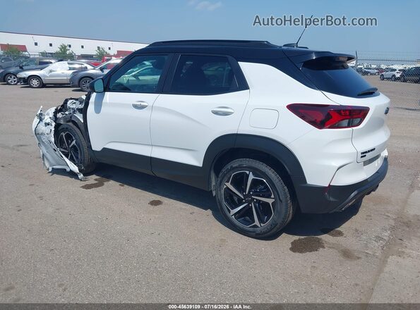 KL79MUSL3PB169645 2023 CHEVROLET TRAILBLAZER White Trasero izquierdo