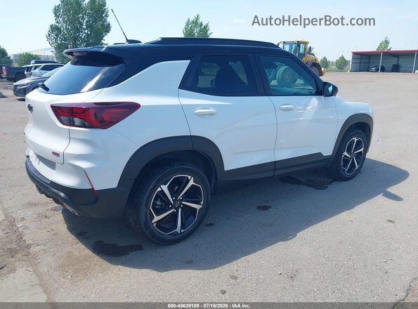 KL79MUSL3PB169645 2023 CHEVROLET TRAILBLAZER White Trasero derecho