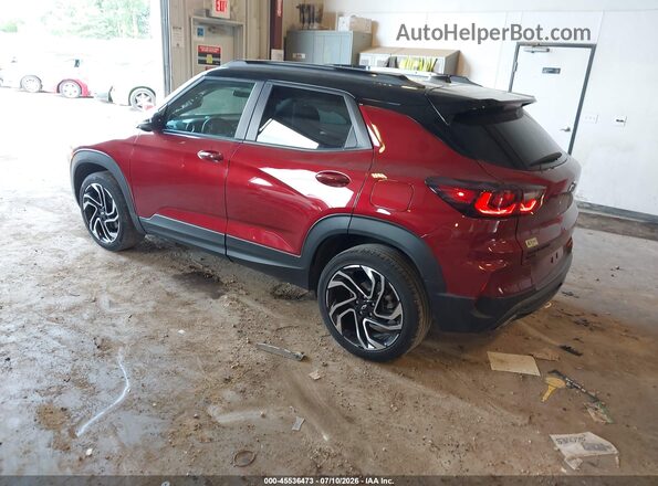 KL79MUSL3RB051386 2024 CHEVROLET TRAILBLAZER Красный Задняя левая четверть