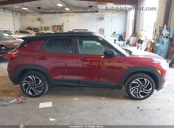 KL79MUSL3RB051386 2024 CHEVROLET TRAILBLAZER Красный Вид задней части салона