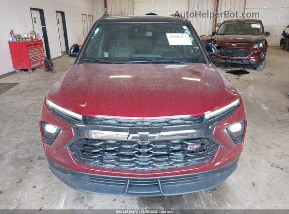 KL79MUSL3RB051386 2024 CHEVROLET TRAILBLAZER Красный Вид щитка приборов