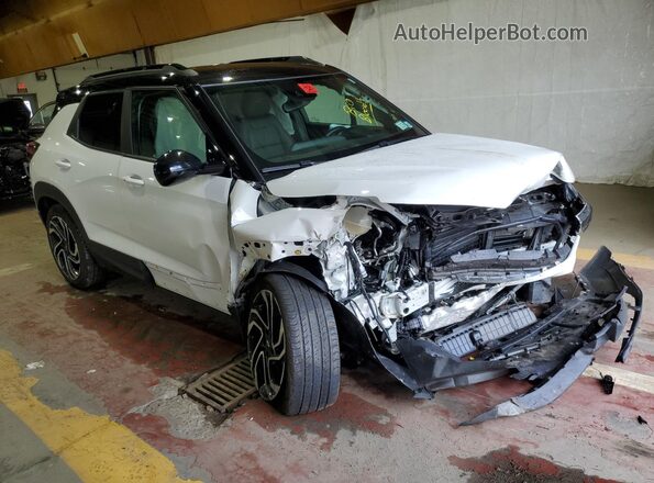 KL79MUSL3RB061156 2024 CHEVROLET TRAILBLAZER White Przód prawy