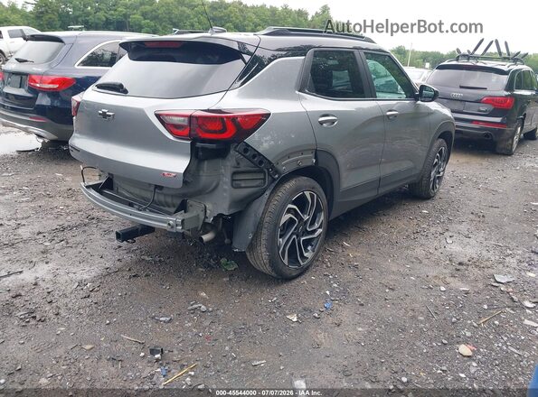 KL79MUSL3RB214084 2024 CHEVROLET TRAILBLAZER Gray Задня права чверть