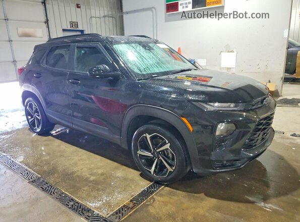 KL79MUSL4NB032310 2022 CHEVROLET TRAILBLAZER Black Передня права чверть