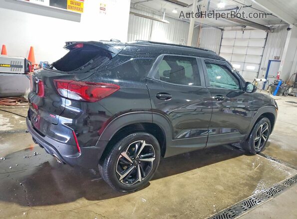 KL79MUSL4NB032310 2022 CHEVROLET TRAILBLAZER Black Задня права чверть