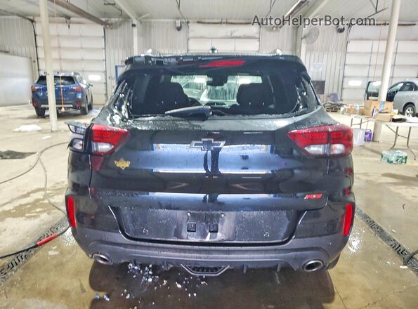 KL79MUSL4NB032310 2022 CHEVROLET TRAILBLAZER Black Вид ззаду