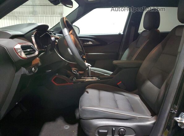 KL79MUSL4NB032310 2022 CHEVROLET TRAILBLAZER Black Вид салону спереду