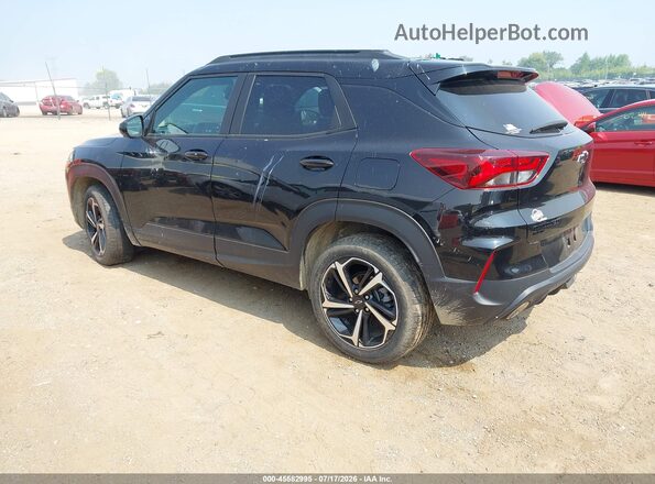 KL79MUSL4NB044246 2022 CHEVROLET TRAILBLAZER Black Rear left