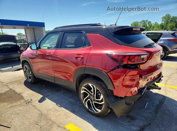 KL79MUSL4TB044440 2026 CHEVROLET TRAILBLAZER Red უკანა მარცხენა