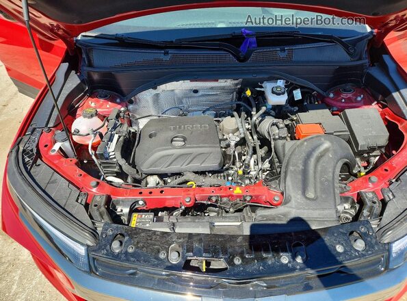 KL79MUSL4TB044440 2026 CHEVROLET TRAILBLAZER Red ძრავის განყოფილების ხედი