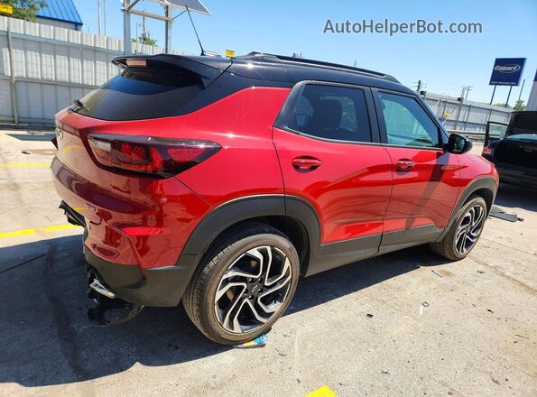 KL79MUSL4TB044440 2026 CHEVROLET TRAILBLAZER Red უკანა მარჯვენა