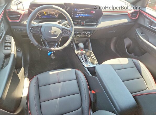 KL79MUSL4TB044440 2026 CHEVROLET TRAILBLAZER Red წინა პანელის ხედი