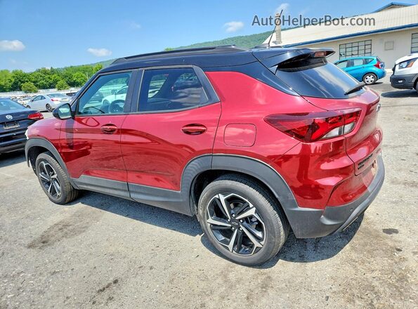 KL79MUSL5PB039107 2023 CHEVROLET TRAILBLAZER Red Trasero izquierdo