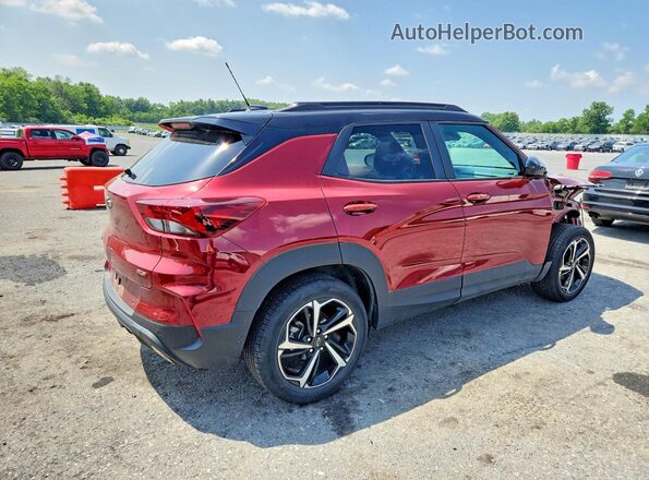 KL79MUSL5PB039107 2023 CHEVROLET TRAILBLAZER Red Trasero derecho
