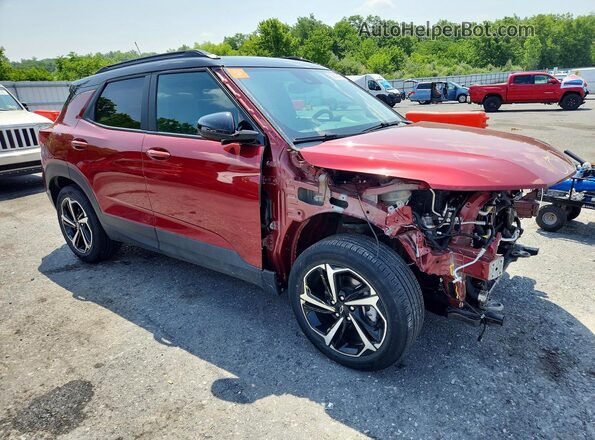 KL79MUSL5PB039107 2023 CHEVROLET TRAILBLAZER Red Delantero derecho
