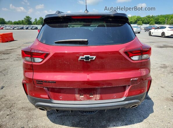 KL79MUSL5PB039107 2023 CHEVROLET TRAILBLAZER Red Vista trasera