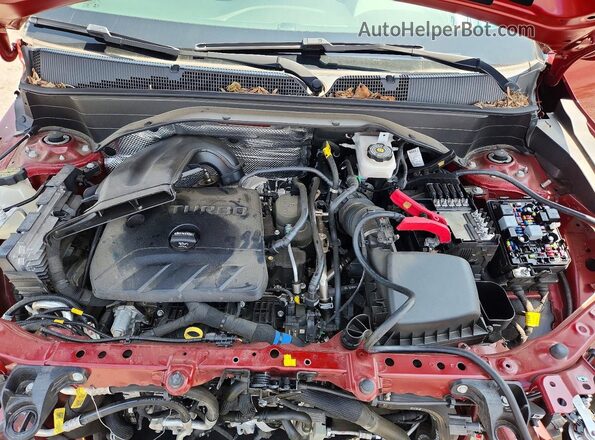 KL79MUSL5PB039107 2023 CHEVROLET TRAILBLAZER Red Vista del compartimento del motor