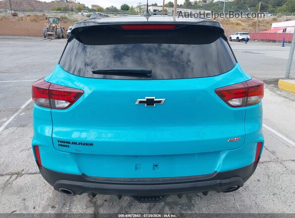 KL79MUSL6NB076261 2022 CHEVROLET TRAILBLAZER Turquoise 