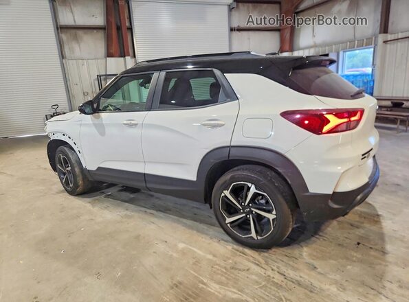 KL79MUSL6NB133431 2022 CHEVROLET TRAILBLAZER White Tył lewy