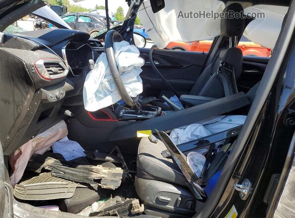 KL79MUSL6PB207773 2023 CHEVROLET TRAILBLAZER Black წინა სალონის ხედი