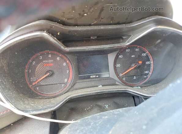 KL79MUSL6PB207773 2023 CHEVROLET TRAILBLAZER Black ხელსაწყოთა პანელის ხედი
