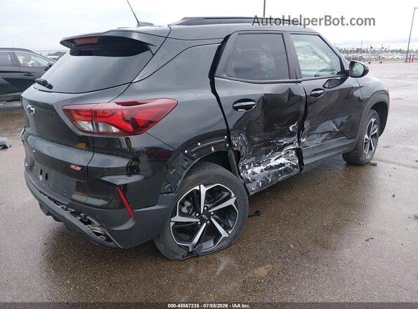 KL79MUSL7NB031118 2022 CHEVROLET TRAILBLAZER Black Задня права чверть