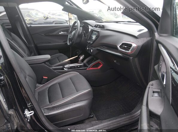 KL79MUSL7NB031118 2022 CHEVROLET TRAILBLAZER Black Вид салону спереду