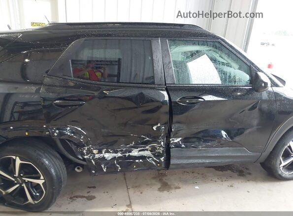 KL79MUSL7NB031118 2022 CHEVROLET TRAILBLAZER Black Вид спереду