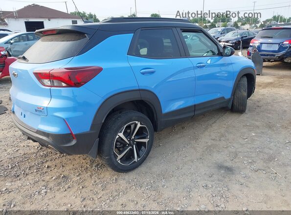 KL79MUSL7PB108623 2023 CHEVROLET TRAILBLAZER Light Blue Tył prawy