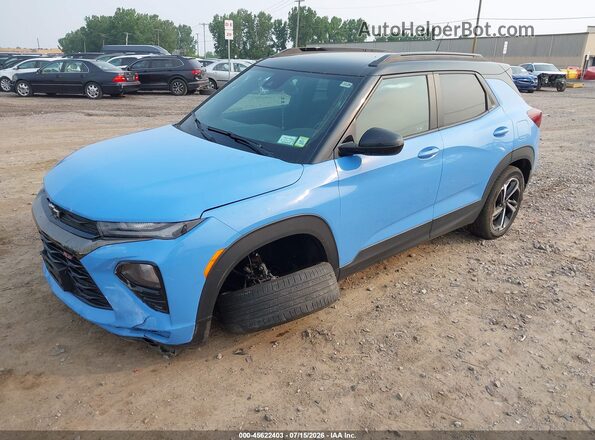 KL79MUSL7PB108623 2023 CHEVROLET TRAILBLAZER Light Blue Przód lewy