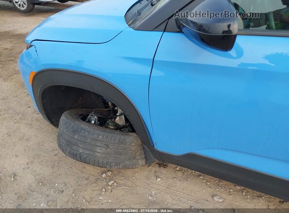 KL79MUSL7PB108623 2023 CHEVROLET TRAILBLAZER Light Blue Widok z przodu