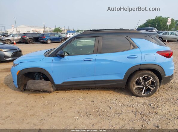 KL79MUSL7PB108623 2023 CHEVROLET TRAILBLAZER Light Blue Widok wnętrza 360 stopni