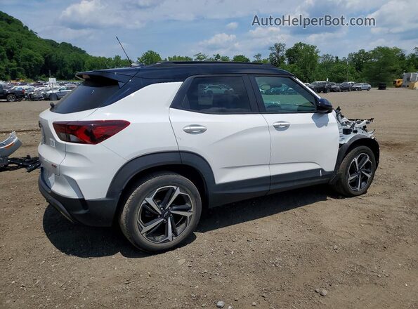 KL79MUSL7PB115815 2023 CHEVROLET TRAILBLAZER White Trasero derecho
