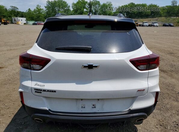 KL79MUSL7PB115815 2023 CHEVROLET TRAILBLAZER White Vista trasera