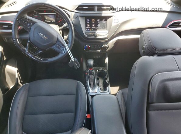 KL79MUSL7PB172726 2023 CHEVROLET TRAILBLAZER Gray წინა პანელის ხედი