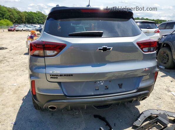 KL79MUSL7PB172726 2023 CHEVROLET TRAILBLAZER Gray უკანა ხედი