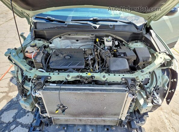 KL79MUSL7RB071916 2024 CHEVROLET TRAILBLAZER Зеленый Вид подкапотного пространства