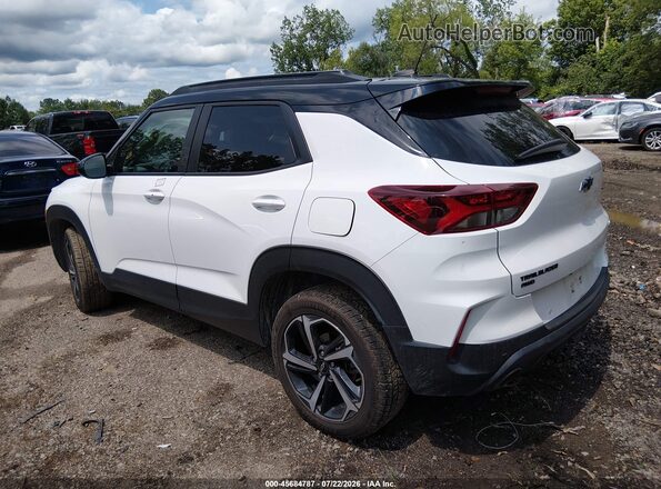 KL79MUSL8MB177719 2021 CHEVROLET TRAILBLAZER Белый Задняя левая четверть
