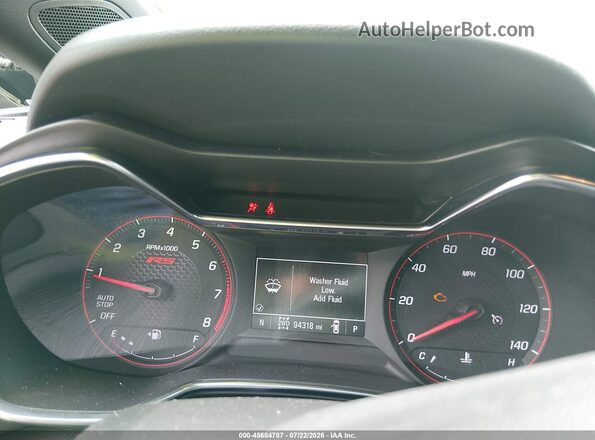 KL79MUSL8MB177719 2021 CHEVROLET TRAILBLAZER Белый Вид задних сидений