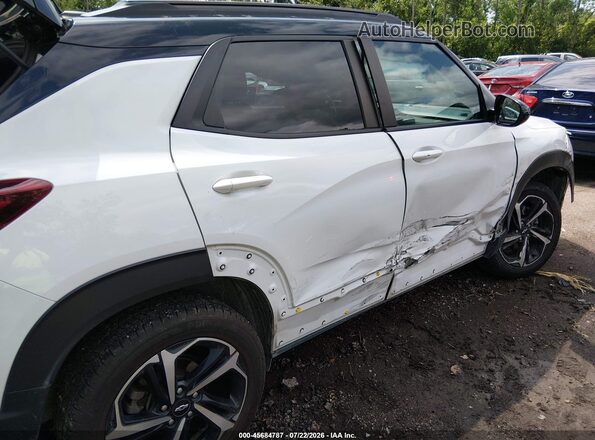 KL79MUSL8MB177719 2021 CHEVROLET TRAILBLAZER Белый Вид спереди