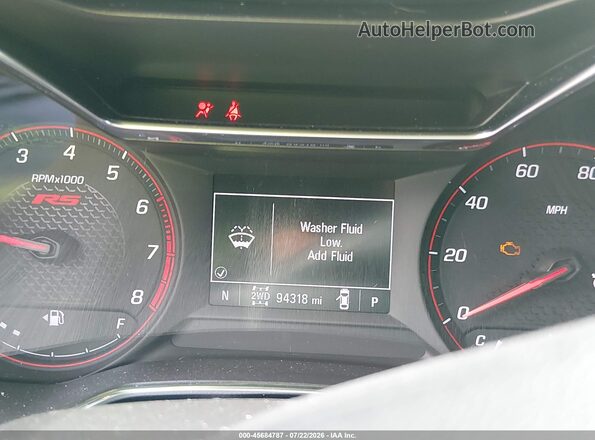 KL79MUSL8MB177719 2021 CHEVROLET TRAILBLAZER Белый 