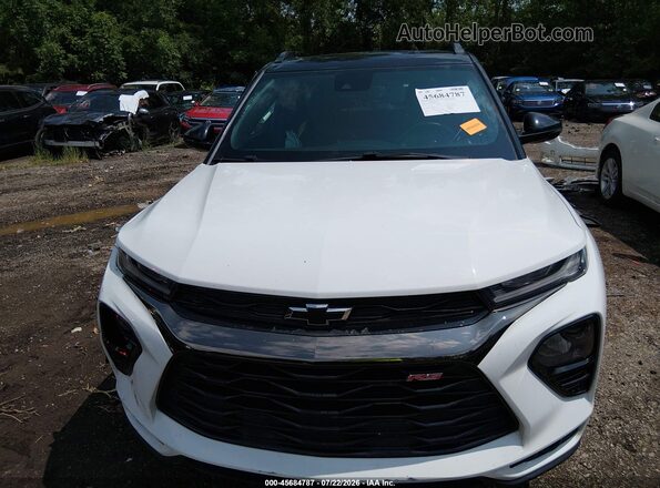 KL79MUSL8MB177719 2021 CHEVROLET TRAILBLAZER Белый Вид щитка приборов