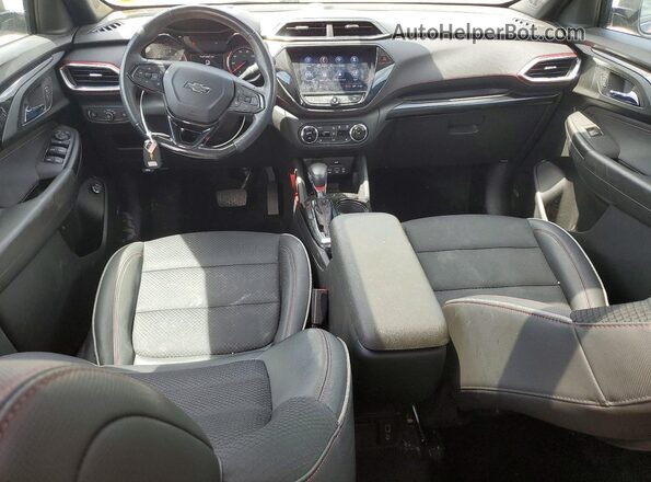 KL79MUSL8NB137173 2022 CHEVROLET TRAILBLAZER Black Dashboard view