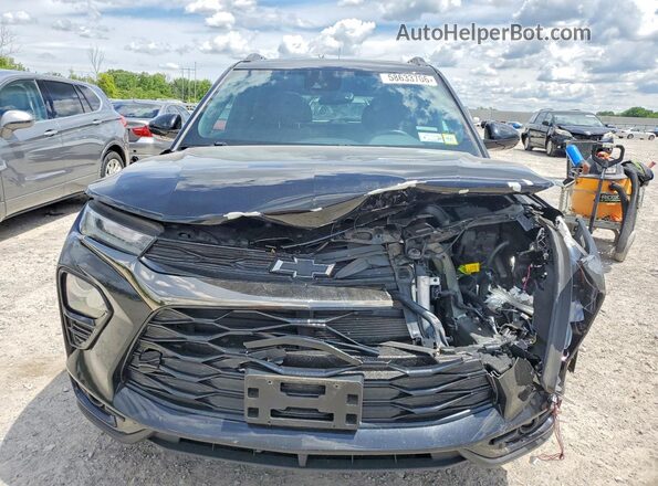 KL79MUSL8NB137173 2022 CHEVROLET TRAILBLAZER Black Front view