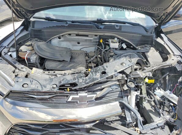 KL79MUSL8NB137173 2022 CHEVROLET TRAILBLAZER Black Engine compartment view